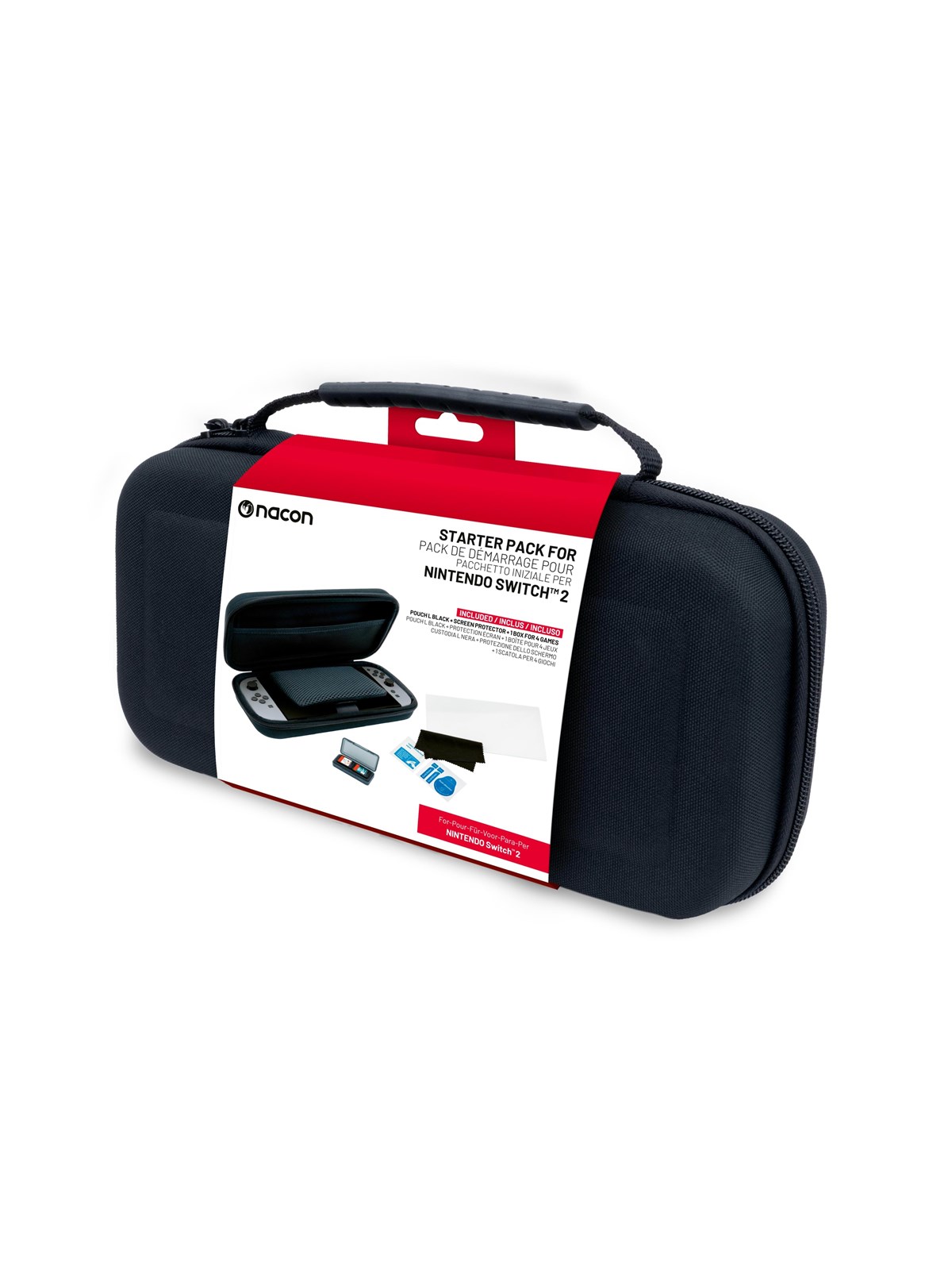 NACON Bigben Pack Pouch + Screen Protection + Game Cases - Bag - Nintendo Switch 2