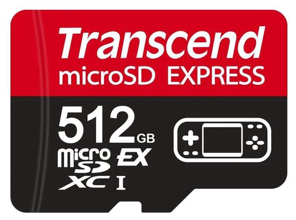 Transcend TS512GUSD710S SD-Express microSD Kaart 512GB PCIe USD710S