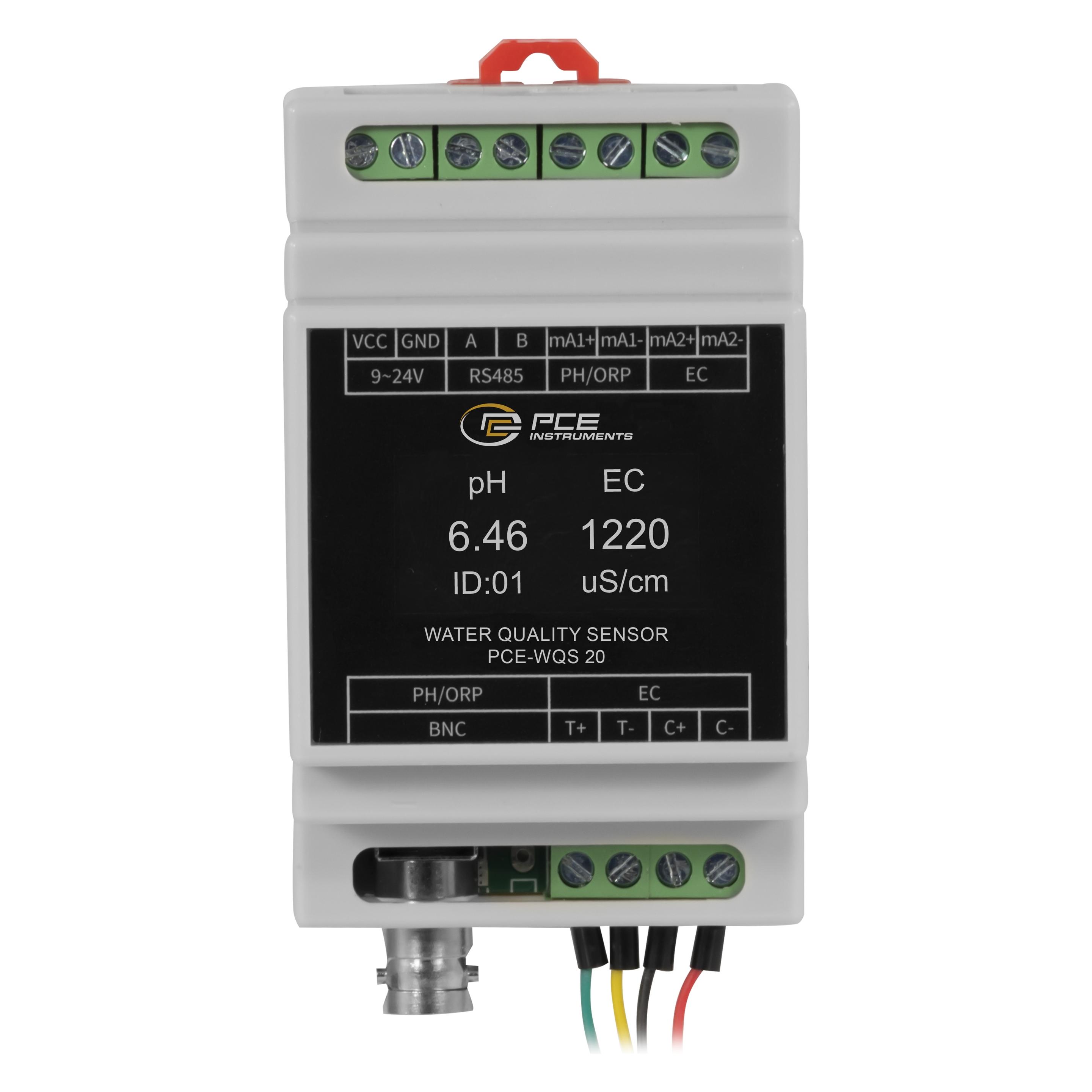 PCE Instruments Wasserqualitätssensor PCE-WQS 20 (Leitfähigkeitsmessgerät, pH-Messgerät) (PCE-WQS 20)