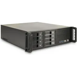 Intertech Inter-Tech 48.3cm IPC 3U-3508 3HE STORAGE o.PSU, Server Barebone