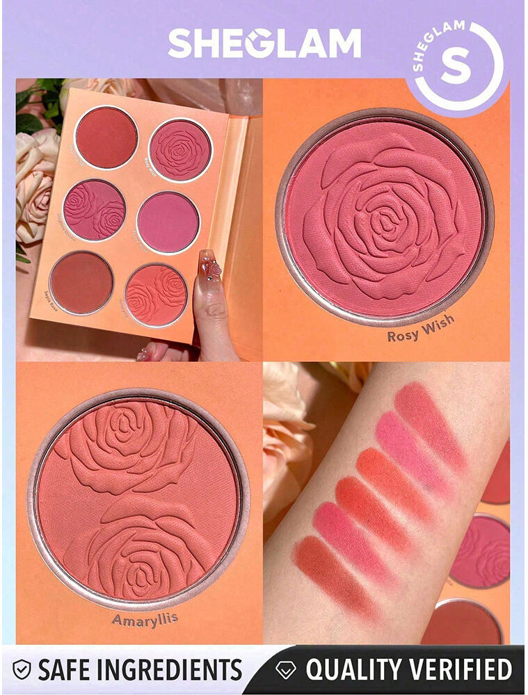 Sheglam Palette de blush Flora Flush 18 g