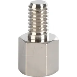 VT DA 5MM - Distanzhülsen, Metall, 6-Kant, M3, 5mm