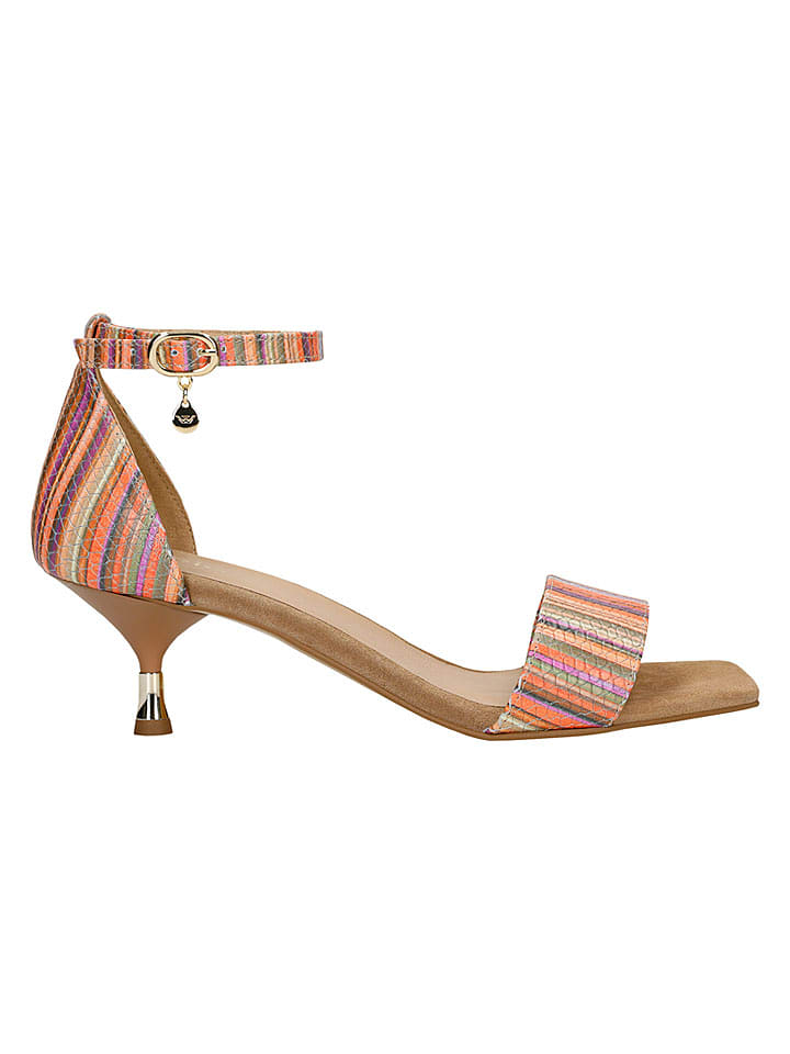 Wojas Leder-Sandaletten in Bunt - 40
