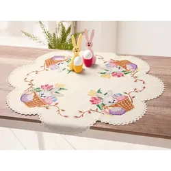 buttinette Form-Mitteldecke "Little Bunny"