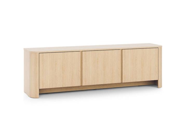 Feldmann-Wohnen Lowboard Bari Eiche Vicenza 168 / 39 / 52cm, Eichefarben, 168x52x39 cm, Wohnzimmer, TV Möbel, Lowboards, Lowboards stehend