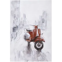 die Faktorei »Vespa rot« Wandbild