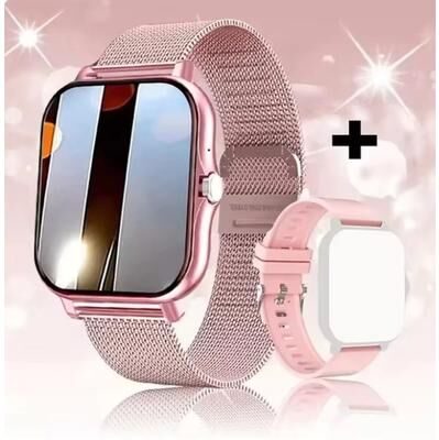 Uplift Essentials Multi Functional Bluetooth Smart Watch pink Ml