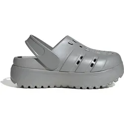 ADIDAS Damen Badepantoletten Platform Clog Adilette, Größe 39 in Grau Grau
