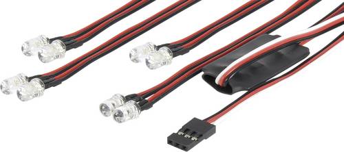 Carson Modellsport Beleuchtungssatz Rot, Weiß 4.4 - 6V 500906240