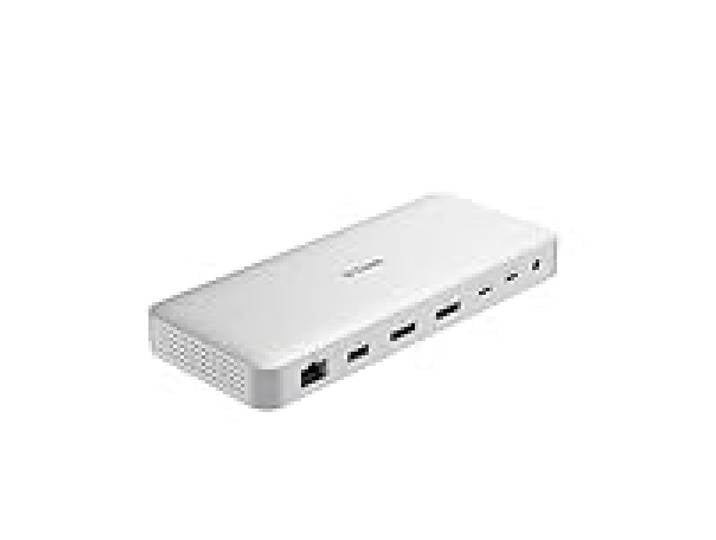 D-Link DUF-901 Station d’Accueil USB4 9-en-1 – Hub USB-C avec Double écran 8K, 40 Gbps, Ethernet 2.5GbE, 100W PD, USB 3.1, USB-C, DisplayPort, Compatible Mac & Windows
