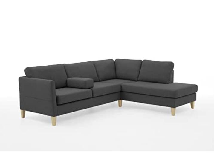 Atlantic Home Collection Ecksofa mit Ottomane rechts