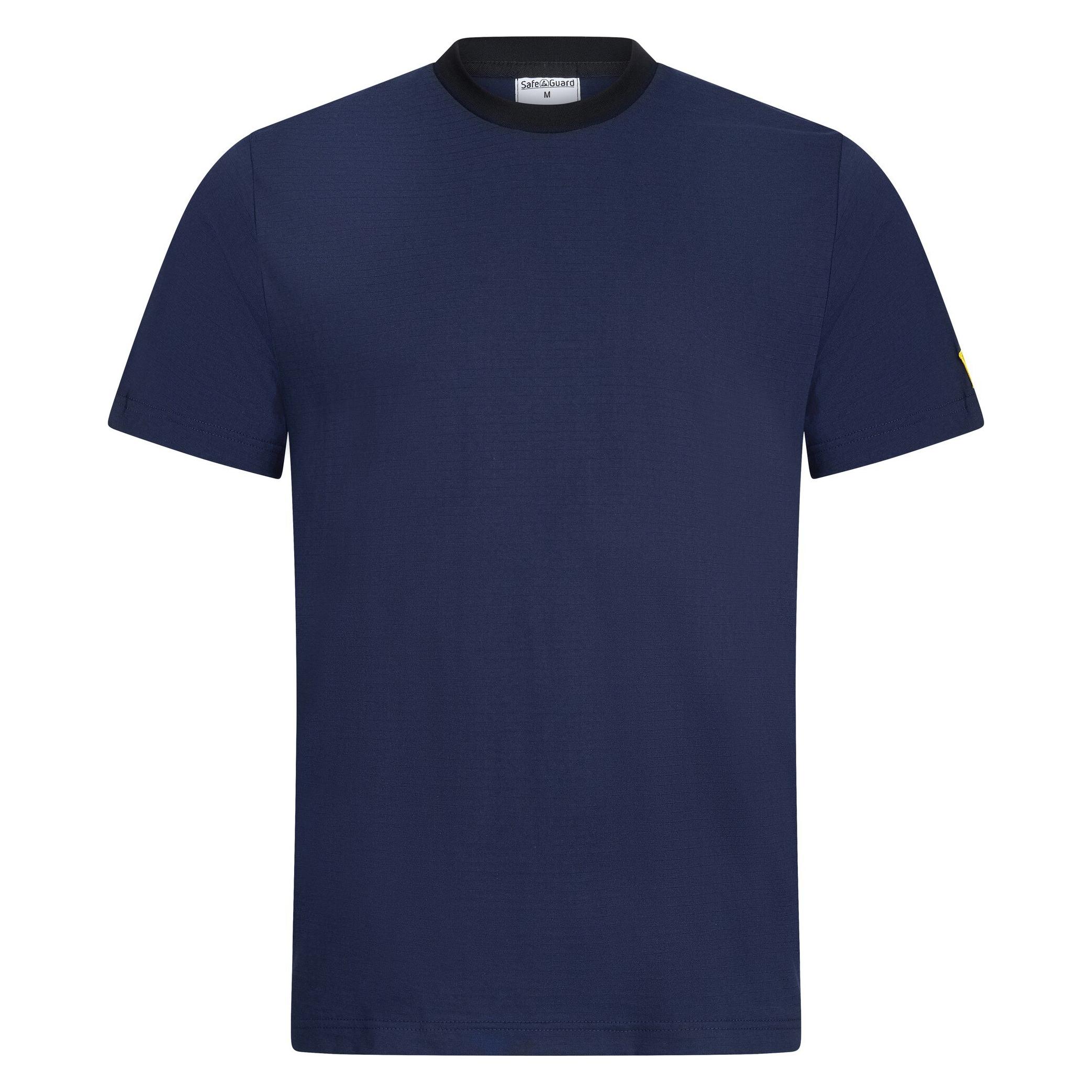Top Swede ESD-T-Shirt, rundhals, navyblau/schwarz 150 g/qm Grösse 4XL (4XL) (SG-TS-NBSCH-150-K10-4XL)