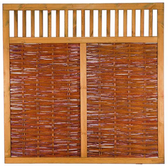 TETZNERJENT VESUV Weidengeflechtzaun 180 x 180 cm 08436766