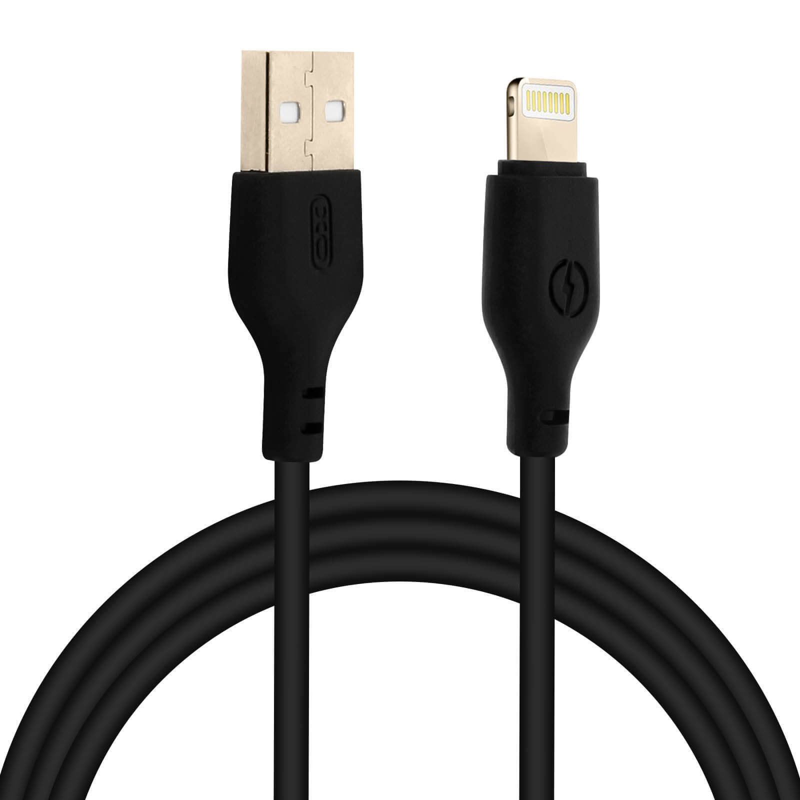 Avizar Oplaad- en synchronisatiekabel USB naar Lightning, 2 meter, zwart
