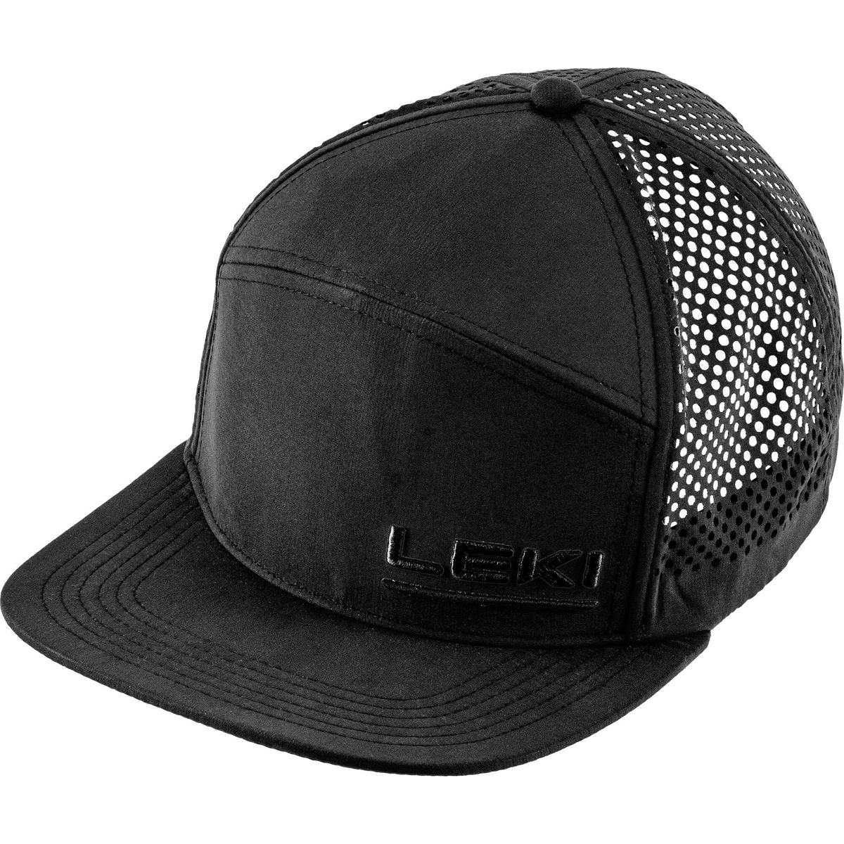 LEKI Logo Cap Mesh Leki black (1) 352125101