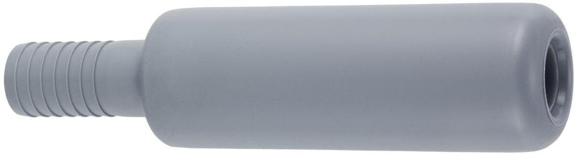 Schlauchkupplung DIAQUA "19 mm", grau, Kunststoff, Schlauchverbinder, Schlauchkupplung grau Einheitsgröße