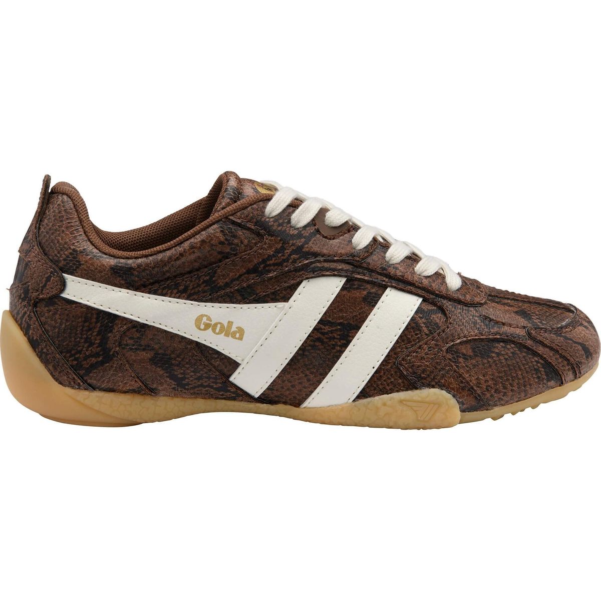 Gola Corva Snake Sneaker Women root/off white/gum (FW) 38 CLB939-FW-38-rootoffwhitegum