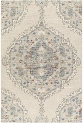 Livabliss Lange Shabby Chic Medallion Area Rug