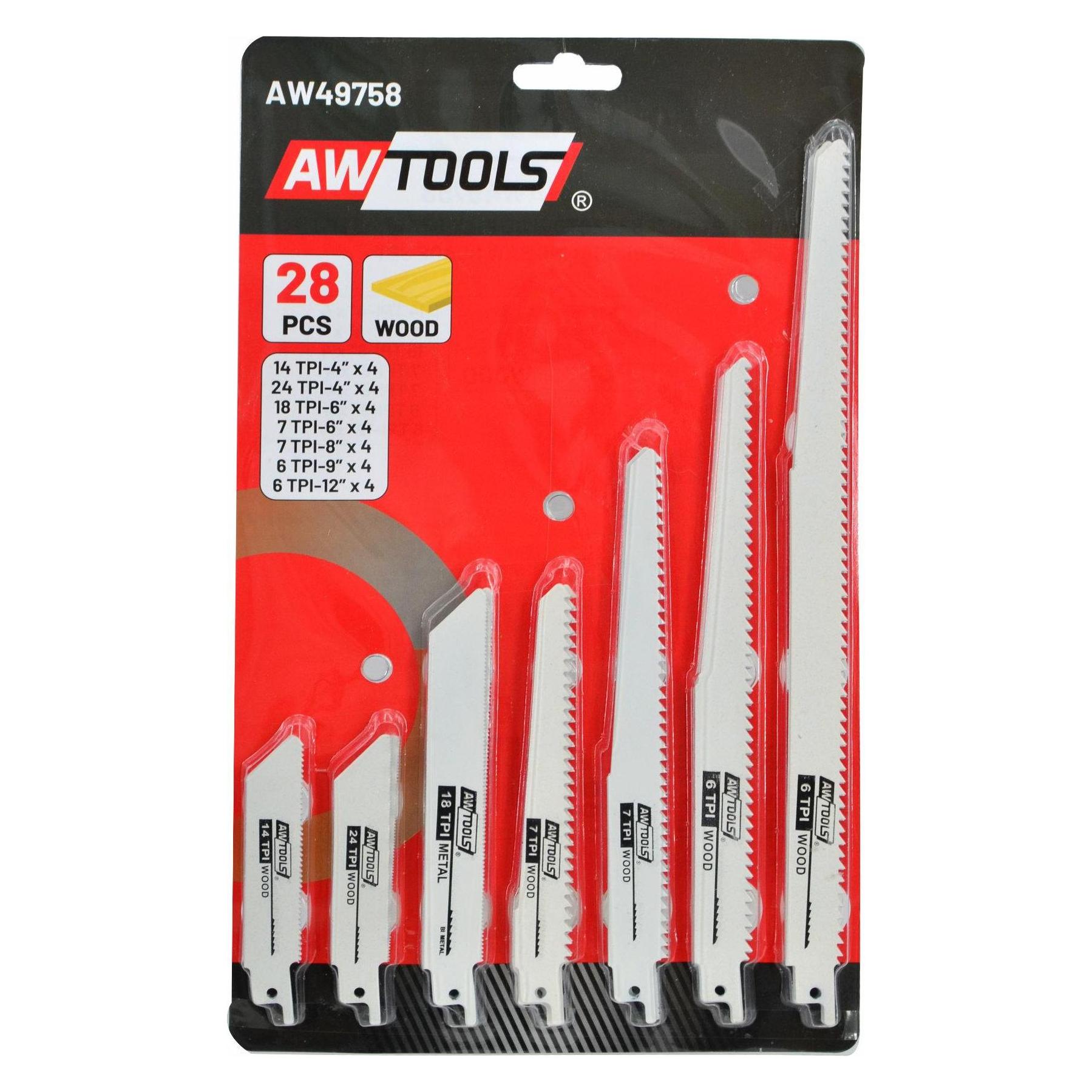 AW Tools AWTools AWTOOLS BRZESZCZOT DO PIŁY SZBLASTEJ 28 vnt AW49758 (AW49758)