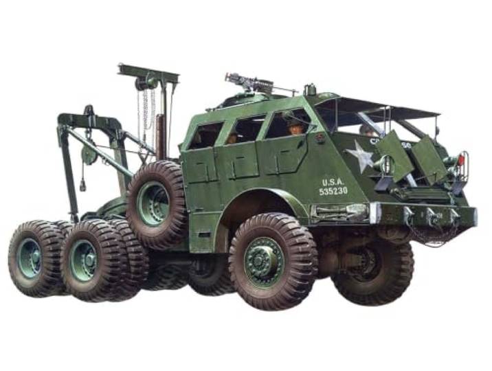 Tamiya 300035244-1:35 WWII US M26 bergevoertuig gepanzerd (6)