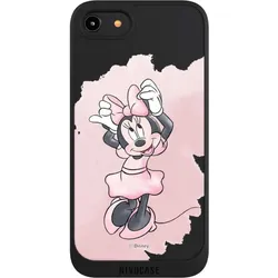 Nivocase Handyhülle für Apple iPhone 7 Hülle NIVOpure Case Schwarz Disney Motiv ohne Hintergrund (Apple iPhone 7), Smartphone Hülle, Schwarz