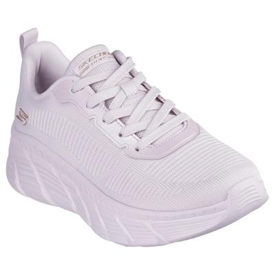 Sneaker SKECHERS "BOBS B FLEX HI-FLYING HI", Damen, Gr. 41, Textil, lila (fliederfarben), Schuhe Sneaker, Trainingsschuh, Schnürschuh, Freizeitschuh in veganer Verarbeitung