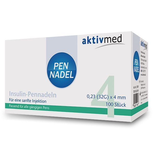 Pen-Nadeln Universal 4 0,23x4 mm 32 G 100 St Kanüle