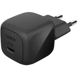 Belkin BoostCharge Kompaktes 45 W USB-C Ladegerät, schwarz