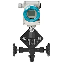 Siemens 7MF9401-7DC DOPPEL-ABSPERRVENTIL FORM B DIN 16272, MIT PRUEFZAPFEN UND ANSHLUSSZAPFEN, MAX. BETRIEBS- UEBERDRUCK 400 BAR, W.-NR. 1.4571