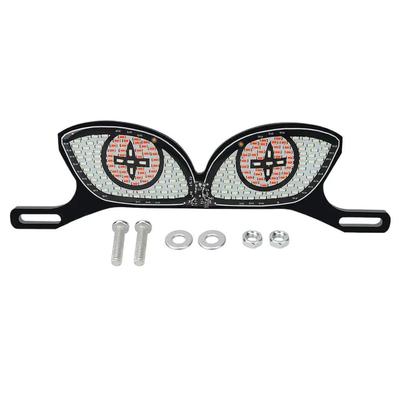 Universal Motorcycle License Plate Light LED License Plate Screw Running Signal Light e