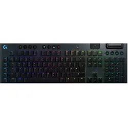 Logitech G G915 Linear (DE, Kabelgebunden, Kabellos), Tastatur, Schwarz