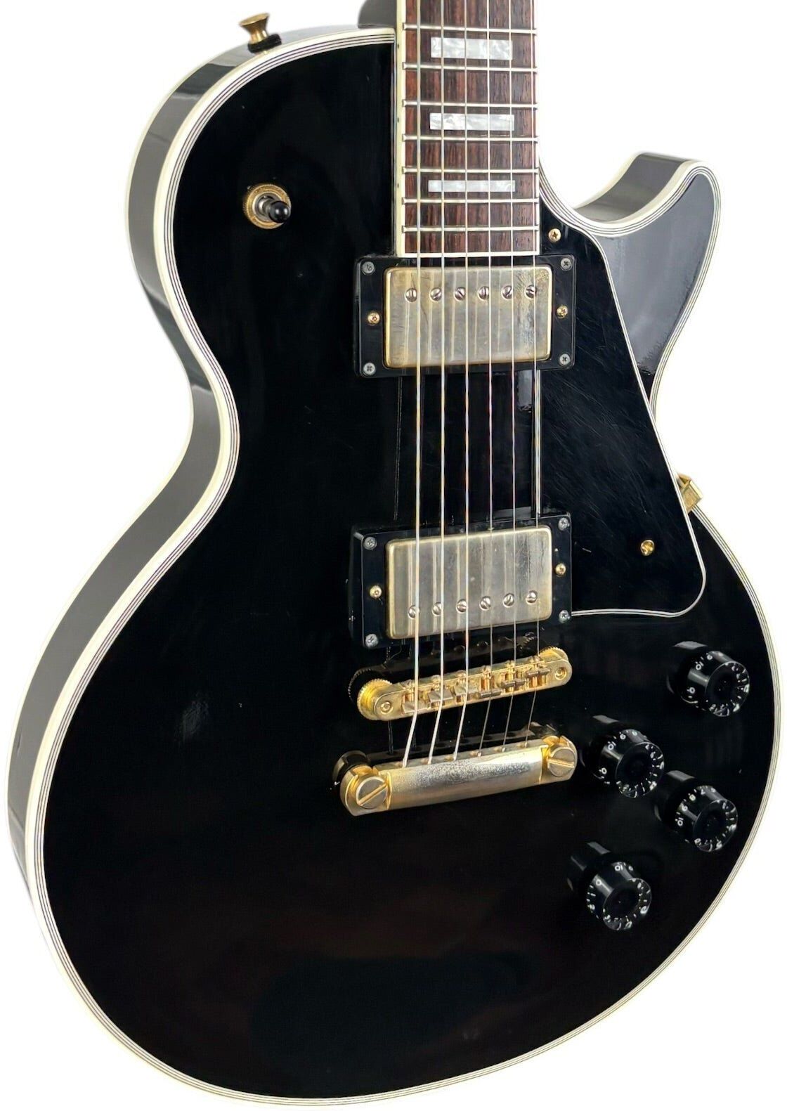 FGN Fujigen Les Paul Custom J-Standard 2012 - Ebony   Ebony - Refurbished