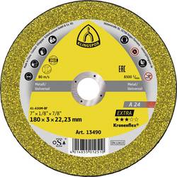 Klingspor A 24 Extra 13490 Trennscheibe gerade 180 mm 25 St. Metall