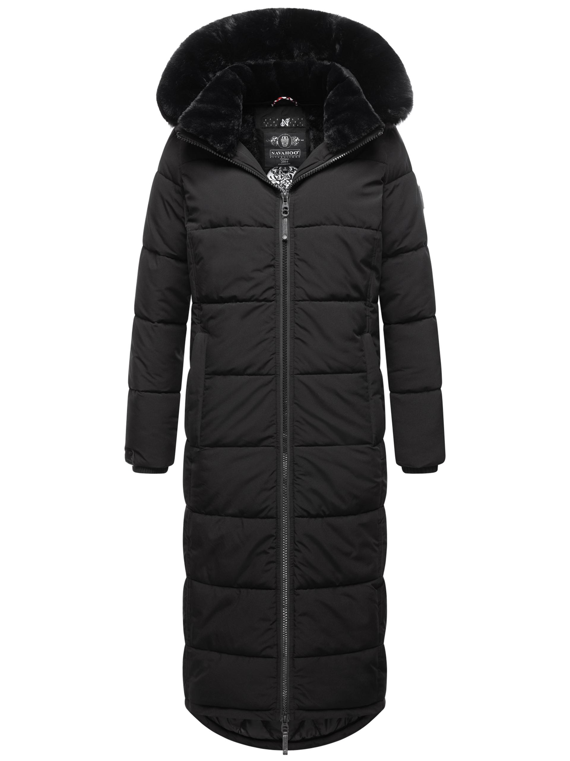 Navahoo Damen Winterjacke Knuddelfee – Extra Lang & Kuschelig Warm