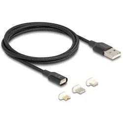 DeLOCK 88165 USB Kabel 1 m USB A Schwarz