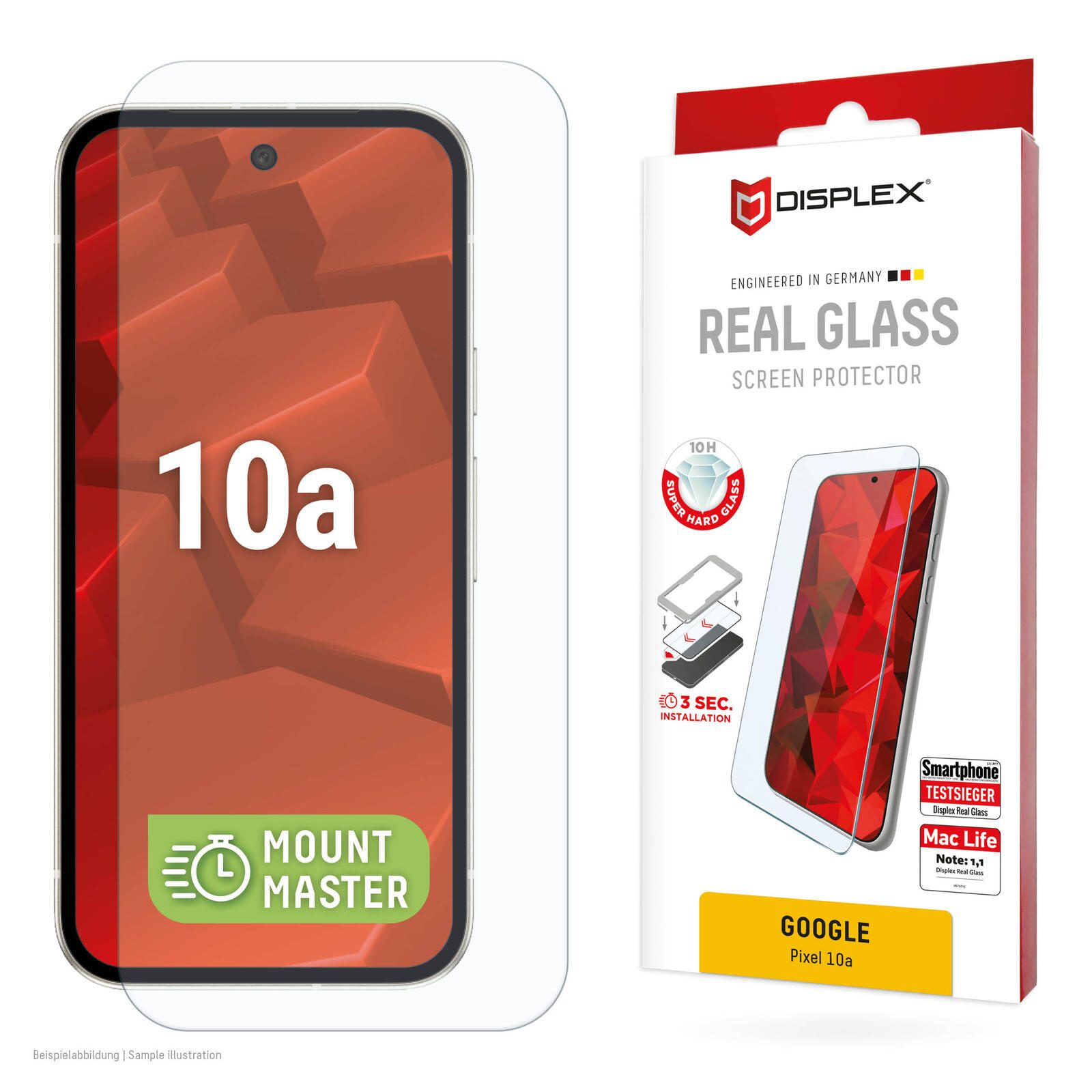 DISPLEX Schutzglas für Google Pixel 10a 02274