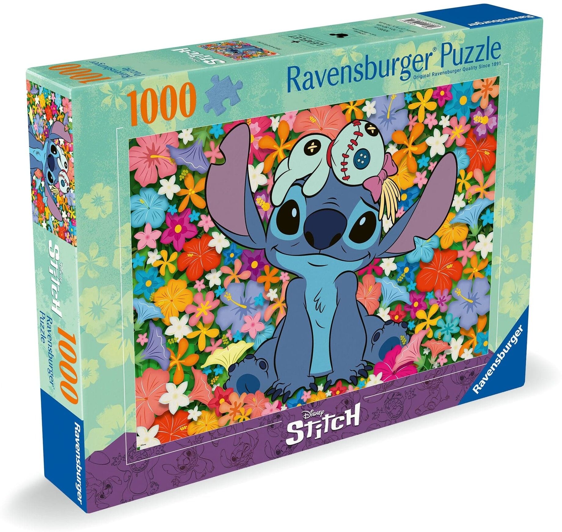 Ravensburger Disney Stitch 1000 Piece Jigsaw Puzzle Featuring Beloved Stitch Character For Fans, 1000 Piece Puzzle, Disney, Jigsaw Puzzle