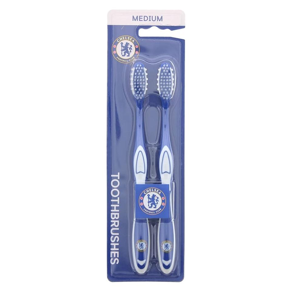 Clean Oclean Set Duo, Epl, Chealsea, Toothbrush, Blue and White, 2 pcs For Children (2x) (56656360)