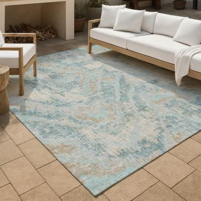 Addison Rugs Machine Washable Indoor/ Outdoor Global Hiram Chantille Rug