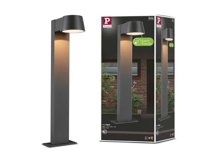 Paulmann Bornes lumineuses LED House 230 V « Capea » 2200 K\, anthracite