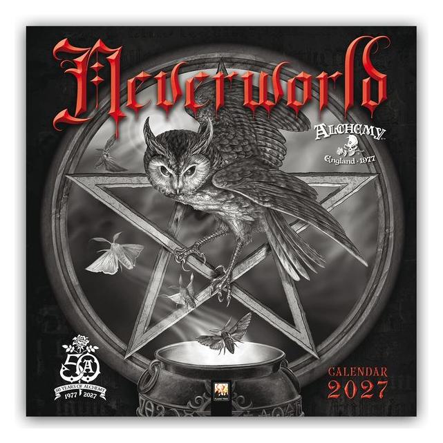 Flame Tree Alchemy: Neverworld Wall Calendar 2027 (Art Calendar) (68972039)