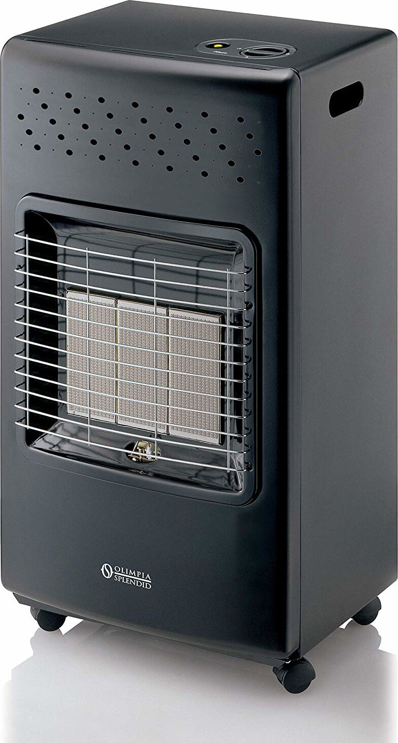 Olimpia Splendid 99387 Stufa A Gas Per Bombola Gpl Infrarossi Portatile Potenza 4.2 Kw Colore Nero - 99387 Stovy Infra Black