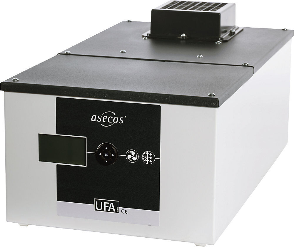 Umluftfilteraufsatz, mit Abluftüberwachung, HxBxT 256 x 308 x 555 mm asecos