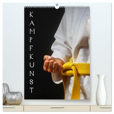 Kampfkunst (hochwertiger Premium Wandkalender 2026 DIN A2 hoch), Kunstdruck in Hochglanz