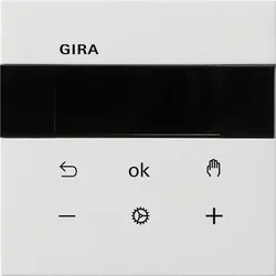Gira 5393112 S3000 RTR Display Flächenschalter Reinweiß