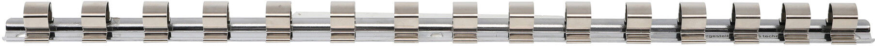 BGS Aufsteckschiene mit 15 Clips 12,5 mm ; BGS technic (2540)