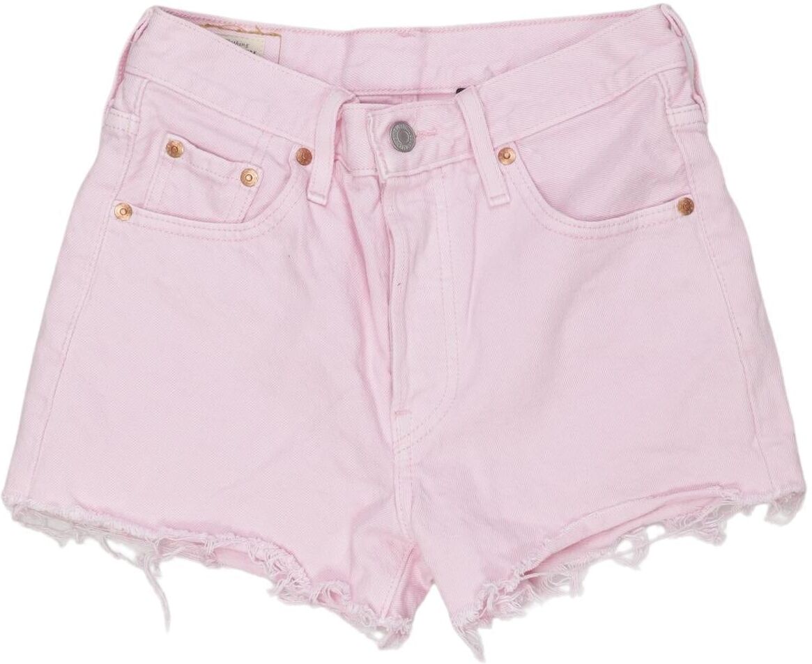 Levis Damen Shorts, Neon, Gr. 3Xs, Baumwolle - Second Hand