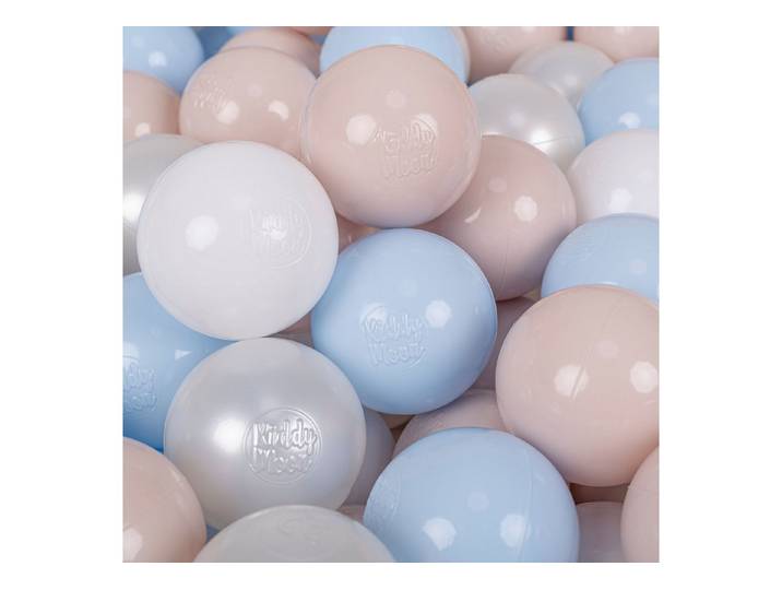 KiddyMoon Bällebad-Bälle ZK7 (Baby Plastikbälle Spielbälle, 700-St), Made in Europe