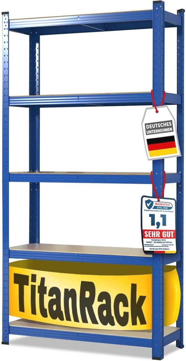 Multifunctionele zware opslagplanken voor garage, kelder en werkplaats