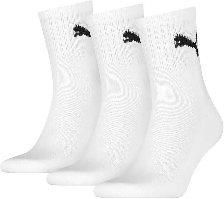 Puma - Socken, Waden 3 Pack, für Herren, Weiss, Größe 39-42